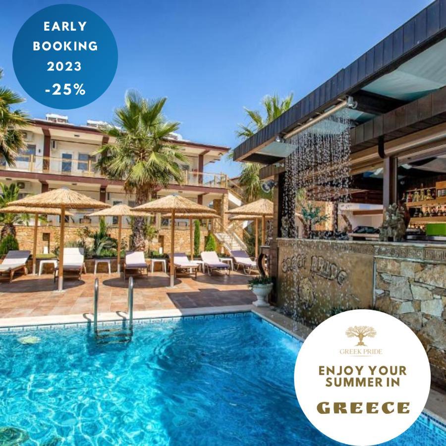 Skála Foúrkas Halkidiki Greek Pride Ηotel And Apartments מראה חיצוני תמונה