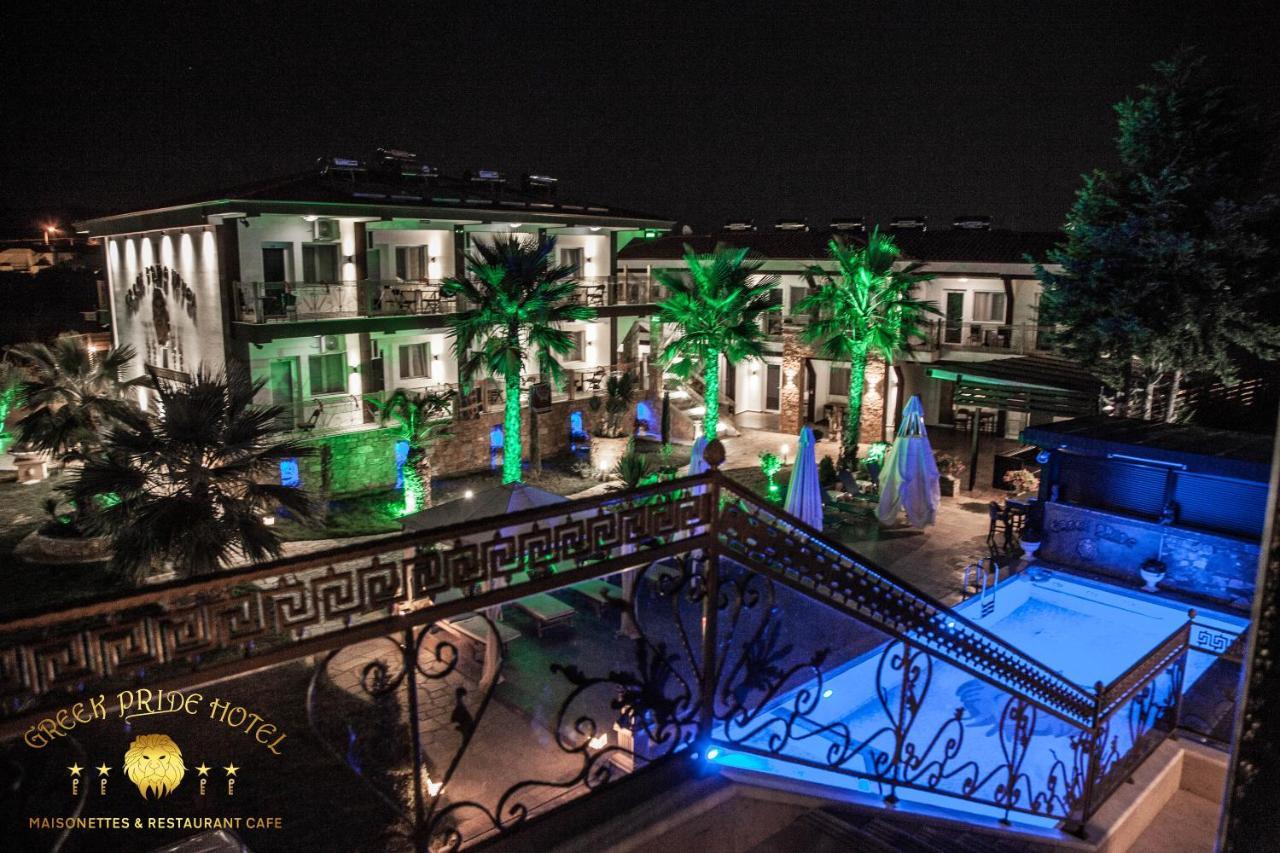 Skála Foúrkas Halkidiki Greek Pride Ηotel And Apartments מראה חיצוני תמונה